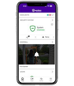 Guardian Protection mobile app