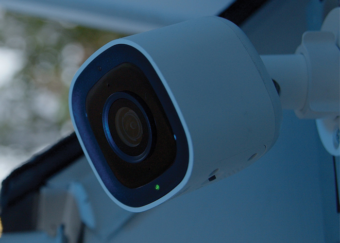 Outdoor home security camera