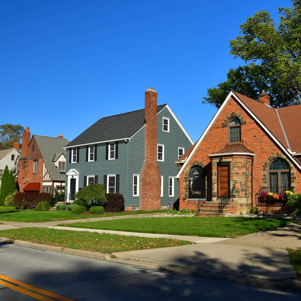 Homes in Cleveland, OH protection by Guardian Protection home security