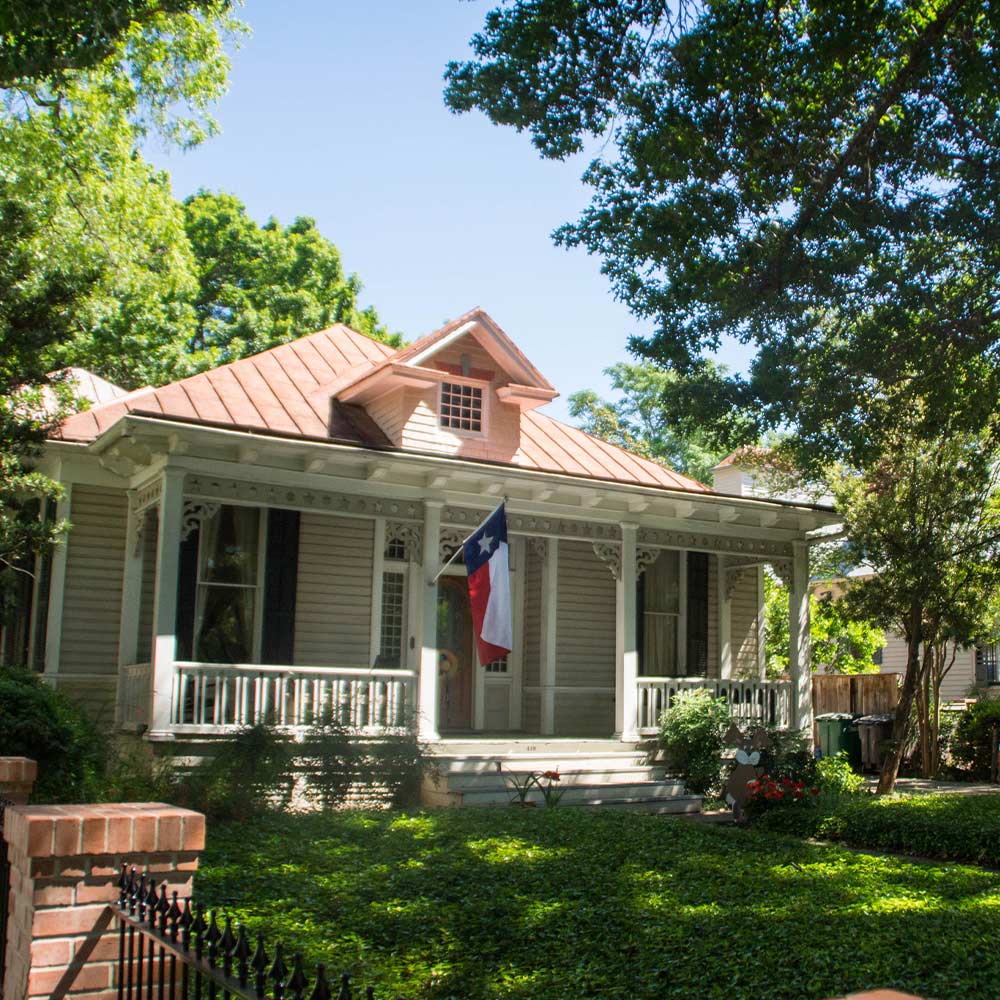 Home in San Antonio, TX protection by Guardian Protection home security