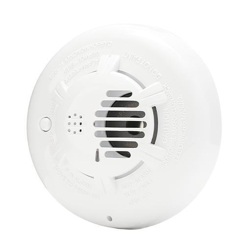Right side of Guardian Protection carbon monoxide detector
