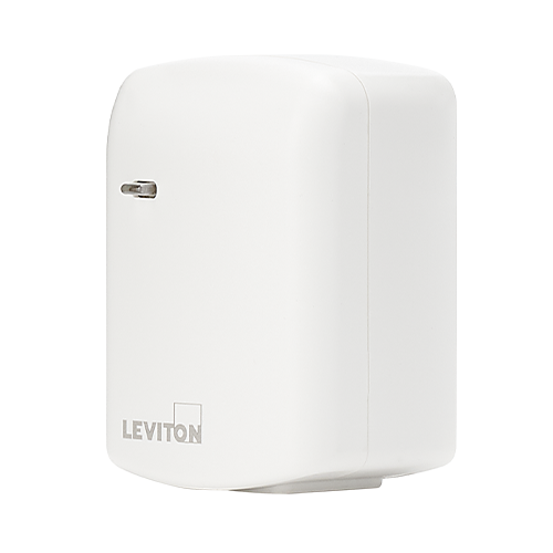 Right side view of Guardian Protection's indoor smart plug