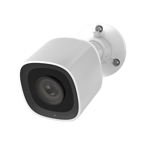 Front view of Guardian Protection outdoor camera facing down
