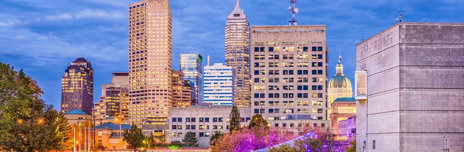 Indianapolis, IN skyline