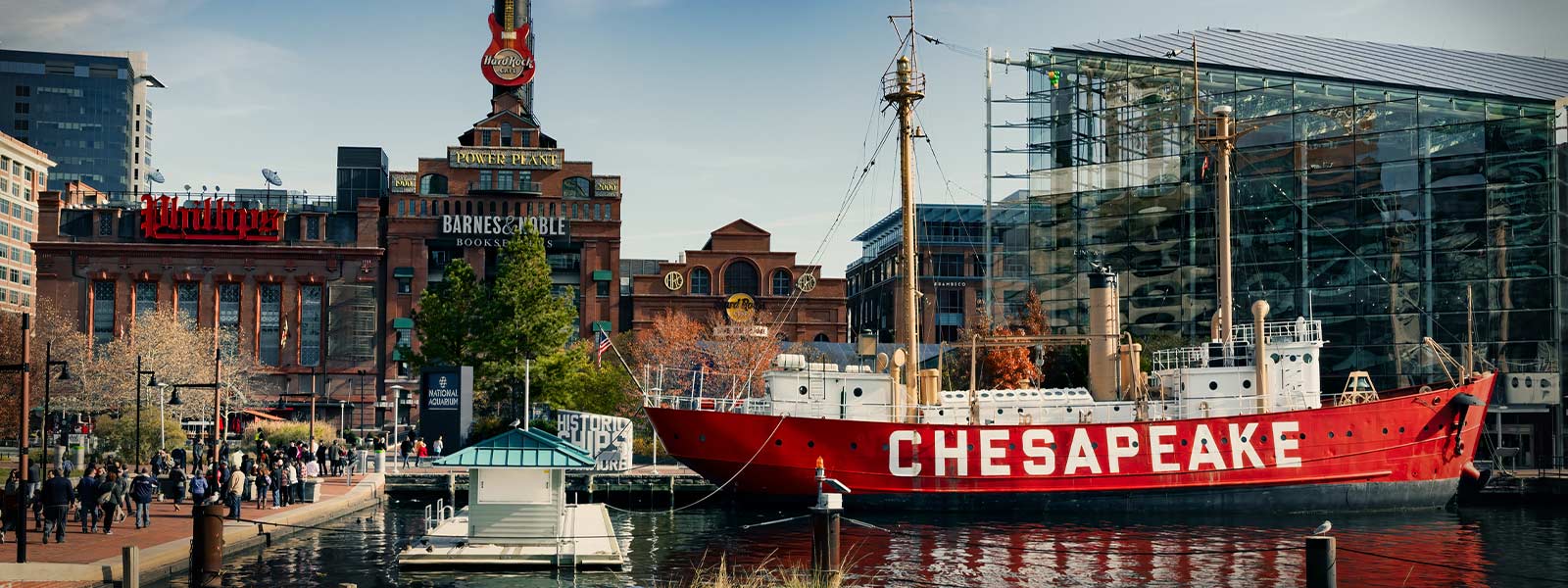 Inner Harbor in Baltimore, MD