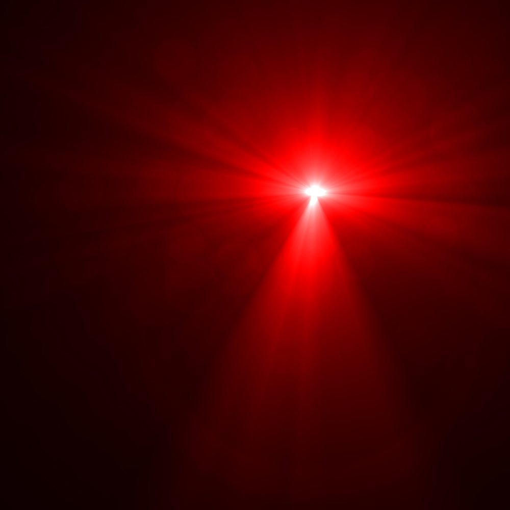 Guardian Protection alarm siren's red light activated in the dark