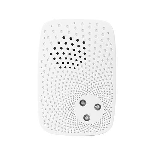 Front of Guardian Protection alarm siren