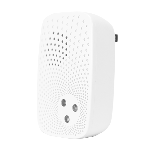 Right side of Guardian Protection alarm siren