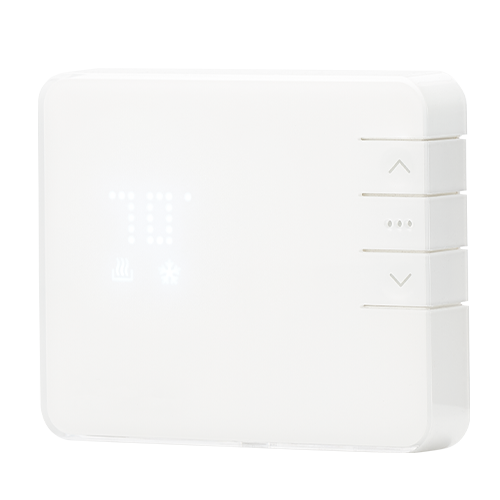 Right side of Guardian Protection smart thermostat
