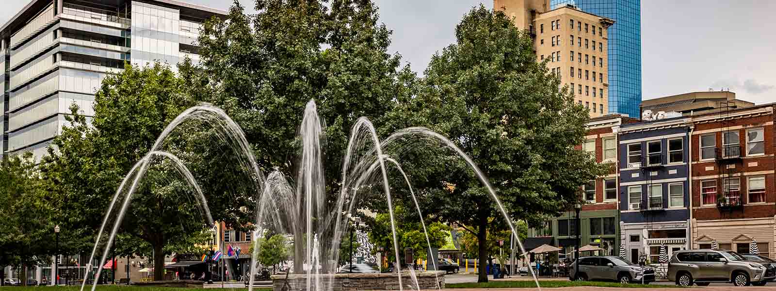 Fountain in Lexington, KY
