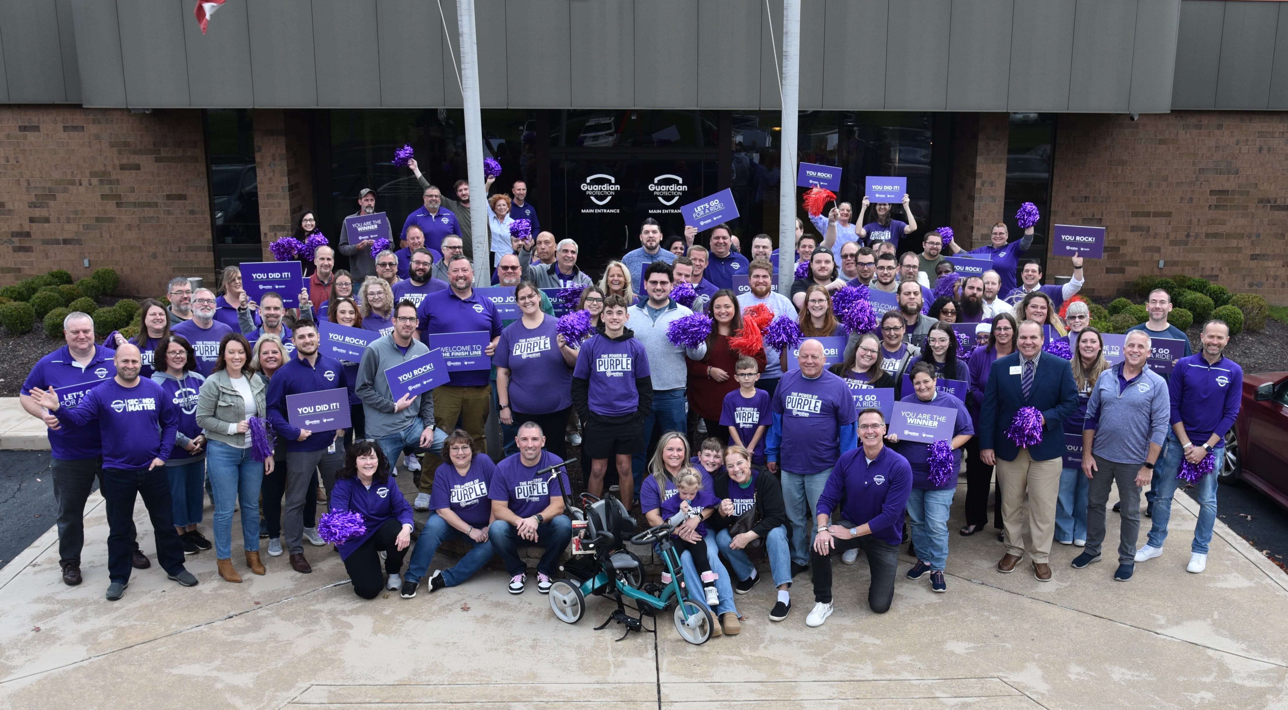 Guardian Protection Employees Raise Funds to Purchase Adaptive Bike for Child with Disabilities