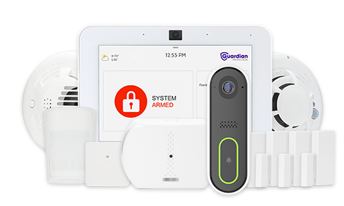 Guardian Protection Life Safety Home Security Package