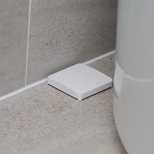 Guardian Protection Water & Freeze Sensor behind water tank